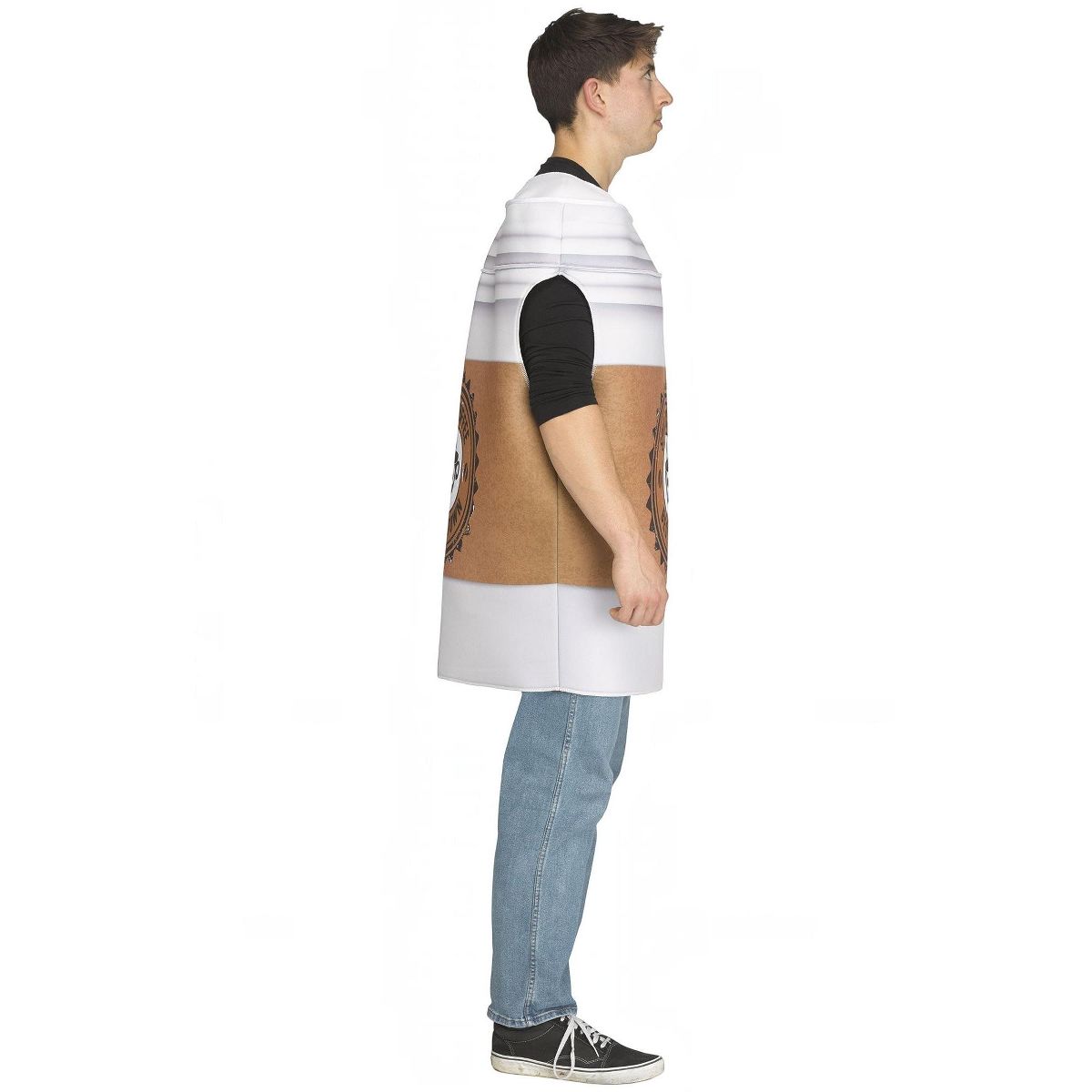 Fun World Coffee and Donut Adult Couples Costume - thumbnail 4