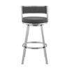 26" Roman Counter Height Barstool - Armen Living - 2 of 4