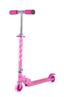 Pink light up clearance scooter