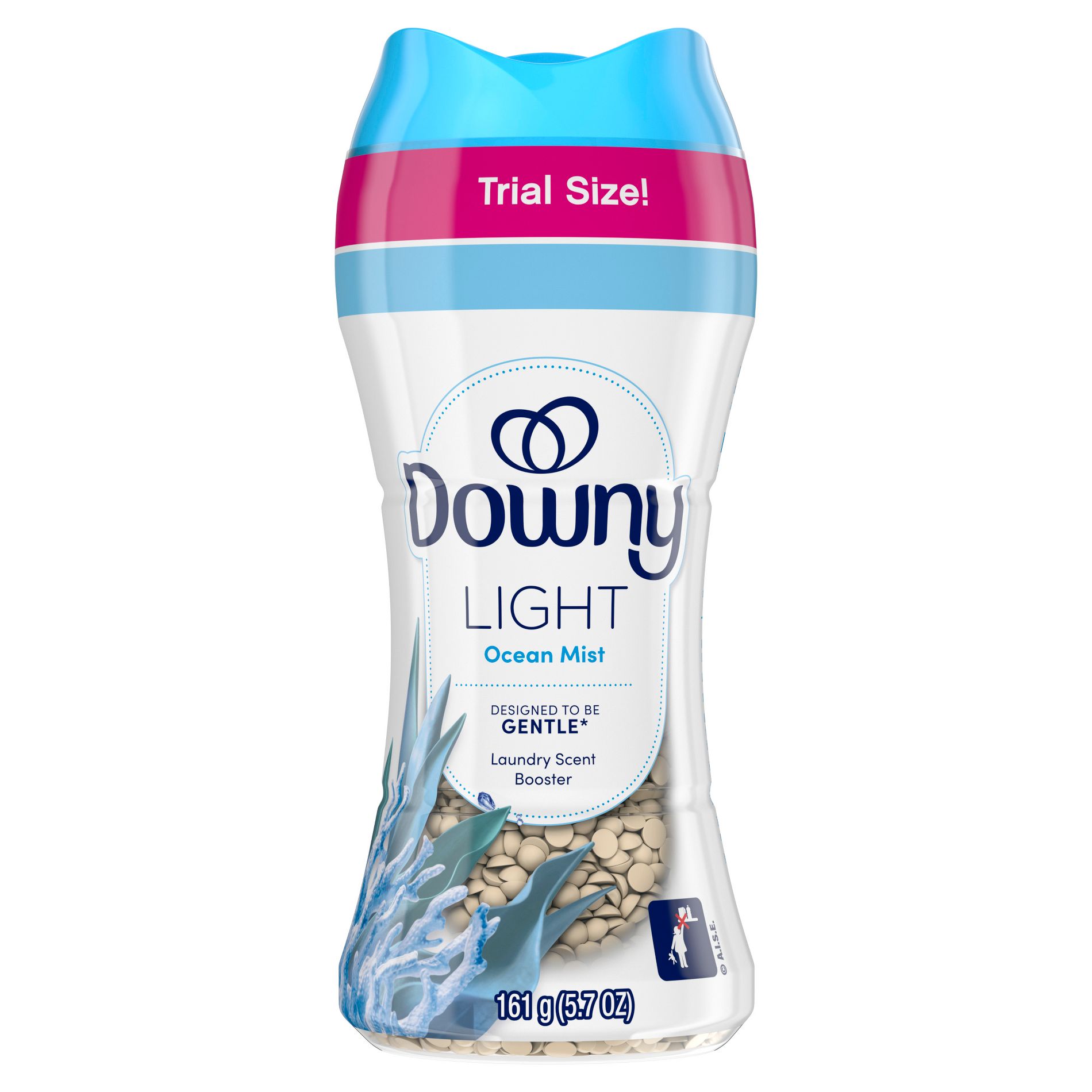 Downy Ocean Mist Light In-Wash Laundry Scent Booster Beads - 5.7oz