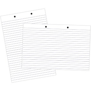 School Smart Primary Chart Paper, Skip-A-Line, 24 x 32 Inches, White, 500 Sheets - 1 of 4