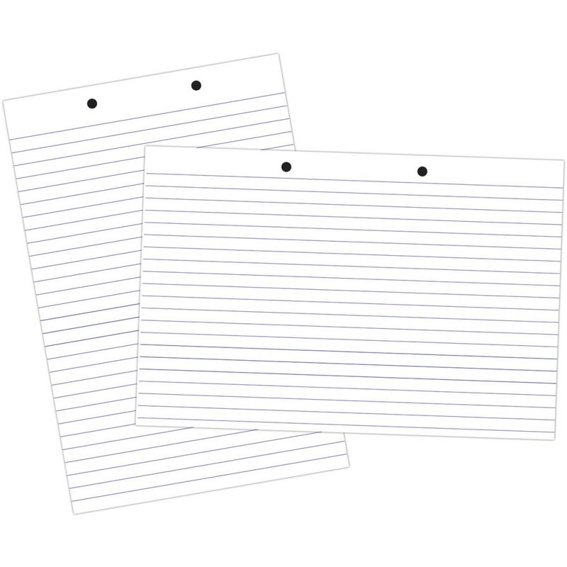 School Smart Primary Chart Paper, Skip-A-Line, 24 x 32 Inches, White, 500 Sheets, 1 of 5