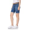 WallFlower Women's Luscious Curvy Denim Shorts Mid-Rise Bling Insta Stretch Juniors (Available in Plus Size) - 3 of 3