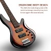 Karl Home 5 String Electric Bass Guitar Full Size Standard Kit - 3 of 4