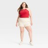 Women's High-Rise Fleece Shorts - Wild Fable™ - 3 of 3