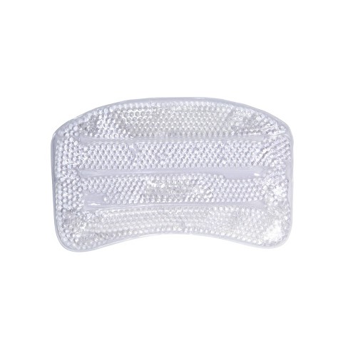 Bath Pillow With Gel Beads And Suction Cups Clear - Bath Bliss : Target