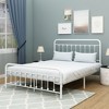 Queen Size Metal Platform Bed with Headboard and Footboard - 4 of 4