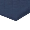 Everyday Kids Dark Navy Quilted Pack n Play Mattress Sheet – Ultra-Soft Portable Crib Sheet for Baby Boys, Playpen or Mini Crib Fitted - 2 of 4