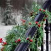 20ct 18" Noble Fir Pine with Berries Decorative Garland Ties - Haute Décor - 3 of 3