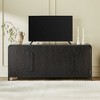 Walker Edison Modern Curved 70" Buffet Sideboard and TV Stand for up to 80" TV - 4 of 4