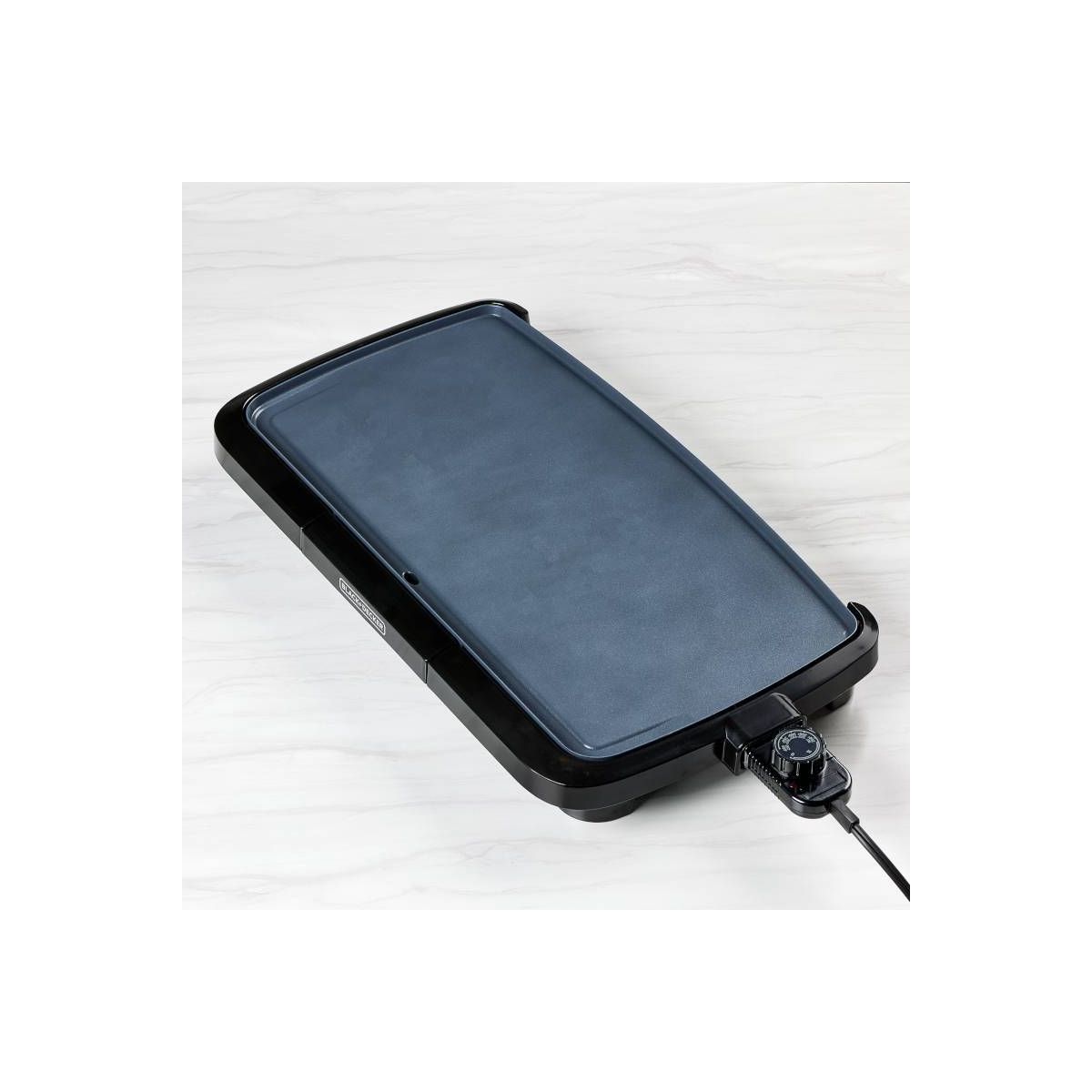 BLACK+DECKER 20" Family-Sized Electric Griddle Black: Nonstick, Tabletop, Temperature Control, 1500W