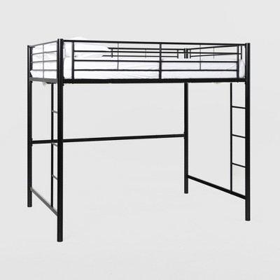 Full Size Metal Platform Loft Bed - Saracina Home