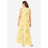 Woman Within Women's Plus Size Sleeveless Crinkle Dress - 3 of 4