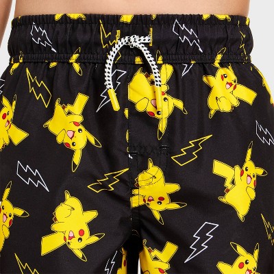 Pokemon Boys' Pokemon Swim Shorts - Black S — фото 3
