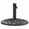 vidaXL Umbrella Base Bronze Cast Iron 18.9 in Diameter Umbrella Base - 4 of 4
