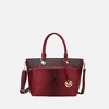 MKF Collection Grace Women’s Signature and Croc Embossed Tote Bag by Mia K - 2 of 4