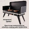 Hike Crew Gas Camping Grill – 13,000 BTU Portable Propane Stove for Camping, Hiking & Camp Kitchens - 2 of 4