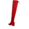 Liama Minimal Drawstring Detail Knee-High Boots - 3 of 4