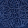 Collections Etc Medallion Chenille Textured Fringe Border Pillow Sham - 3 of 3