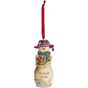 Pavilion Gift Company - Mother  - 4" Snowwoman Ornament - Tree Ornaments - 1 of 3