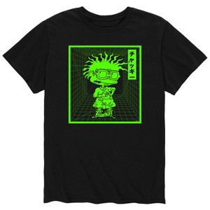 Men's - Rugrats - Chuckie Grid Short Sleeve Graphic T-Shirt - 1 of 4