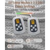 TackView Wireless Heated Blanket,LCD Controller, 6 Heat Settings , Auto Off, UL&ETL Certified - 3 of 4