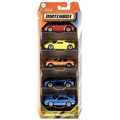 Matchbox Porsche Heroes 5-Pack 2025