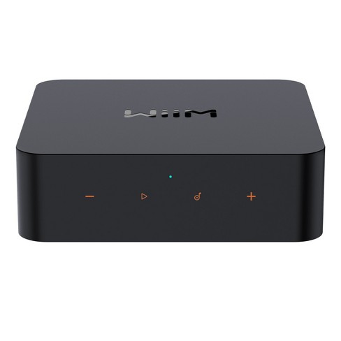 WiiM Mini AirPlay2 Wireless Audio Streamer, Multiroom Stereo, Black