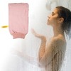 Unique Bargains Bathroom Bath Shower Gloves 9.45"x5.51" 1 Pc Pink - 2 of 4