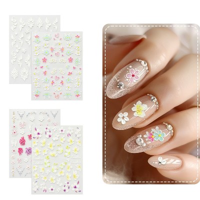 floral pink love