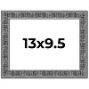 PosterPalooza | Photo Size Distressed Black Picture Frame - UV Acrylic, Foam Board Backing, Hanging Hardware - 2 of 4