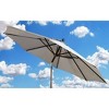 Home Fashions International 9' Round Suntastic Auto Tilt Outdoor Patio Canopy Market Umbrella - 2 of 3