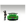 "Auto Salon Girls" Figure 2 for 1/18 Scale Models by American Diorama - 3 of 3