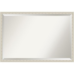 Amanti Art Bethany Beveled Wood Framed Bathroom Vanity Wall Mirror - 1 of 4