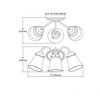 Thomas Lighting Califon 3 - Light Vanity in  Brushed Nickel - 2 of 2