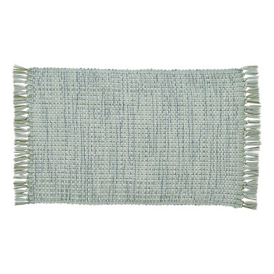 Park Designs Basketweave Placemat Set - Barely Blue