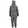 Just Love Womens One Animal Print Adult Bodysuit Hooded Pajamas - 2 of 4