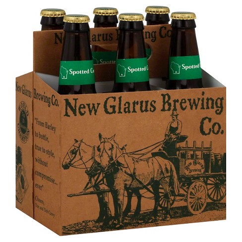 New Glarus Spotted Cow Farmhouse Ale Beer 6pk 12 Fl Oz Bottles Target