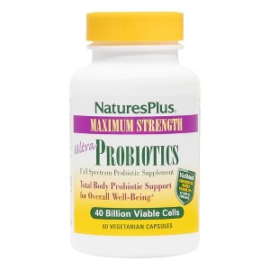 Ultra Probiotics by Nature's Plus  -  60 VegCap - 1 of 2
