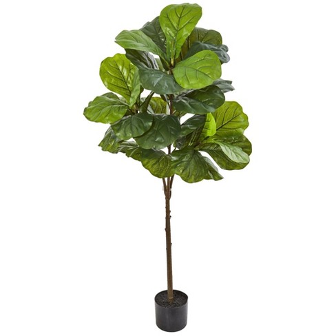 Nearly Natural 54-in Fiddle Leaf Artificial Tree (Real Touch) - image 1 of 2