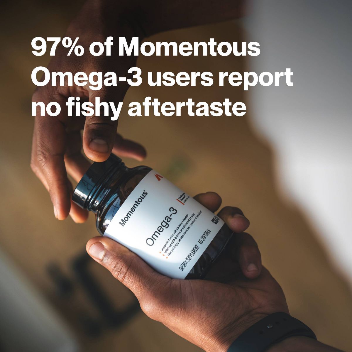 Momentous Omega 3 Dietary Supplement Softgels - 30ct - thumbnail 6