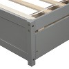 NicBex Twin Size Wooden Platform Bed, Modern Bed Frame with Headboard and Slat Support for Bedroom, Easy Assembly - 4 of 4