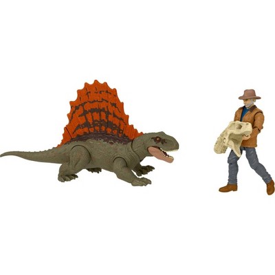 Jurassic World Human & Dino Pack Dr. Alan Grant & Dimetrodon
