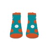 NFL Miami Dolphins Big Dot Sleep Socks: Polka Dots Knit Ankle, Cozy Lined - 3 of 3