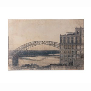 Park Hill Collection Memphis Bridge Canvas Print - 1 of 2