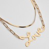 SOHI Women's Gold Everyday Multi-Layer Necklace - 4 of 4
