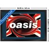 Trends International Oasis - Union Jack Logo Framed Wall Poster Prints - 3 of 4