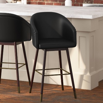 Taylor & Logan 42" Brida Faux Leather Barstool