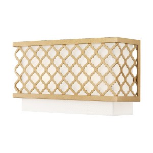 Livex Lighting Arabesque 2 - Light Wall Light in  Soft Gold - 1 of 4