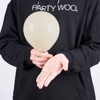 PartyWoo Balloons White Sand Beige Cream Ivory Small Mini 5 Inch 120 pcs - 2 of 4